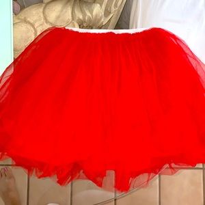 4T Red Tutu